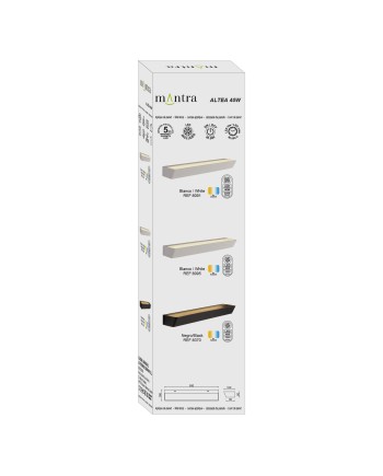 ALTEA * APLIQUE LED BLANCO 40W - 3000K